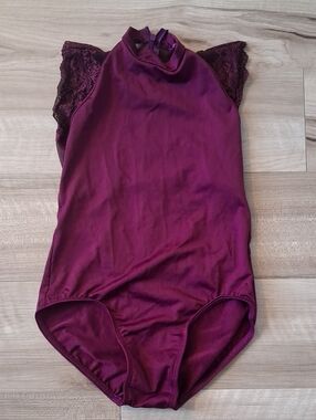 Suffolk Ballet Dance Leotard Lace Size Petite Adult (L)